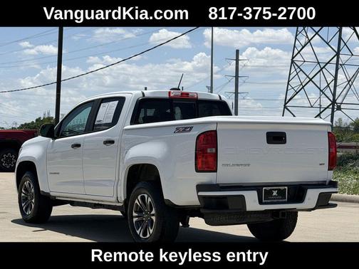Summit White 2021 Chevrolet Colorado Z71