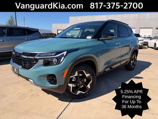 Pluton Blue/Black Roof 2026 Kia Seltos S