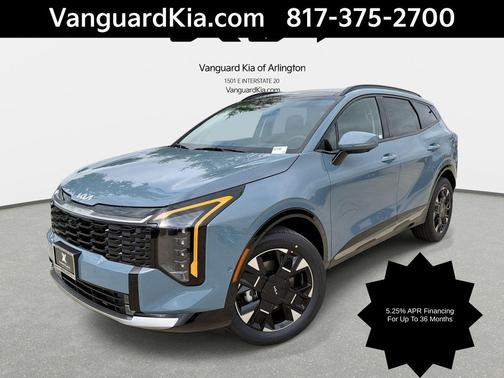 Heritage Blue 2026 Kia Sportage Hybrid SX-Prestige