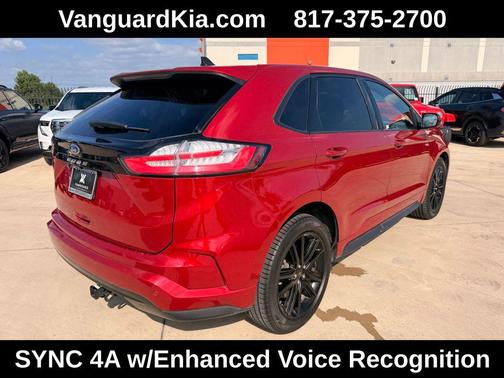 RAPID RED TINTED CC 2022 Ford Edge ST Line