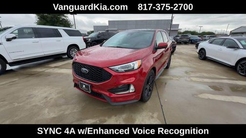 RAPID RED TINTED CC 2022 Ford Edge ST Line