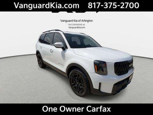 Glacial White Pearl 2024 Kia Telluride EX X-Line