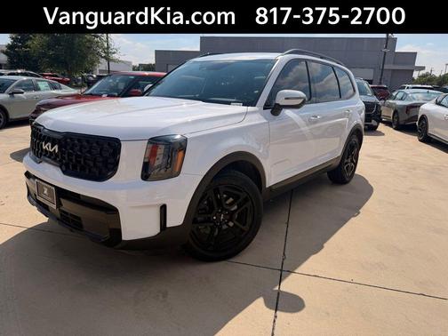Glacial White Pearl 2024 Kia Telluride EX X-Line