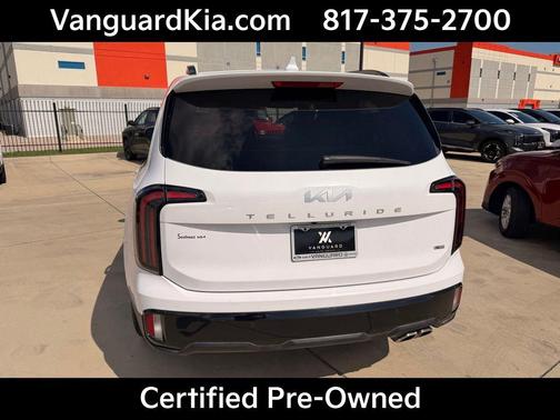 Glacial White Pearl 2024 Kia Telluride EX X-Line