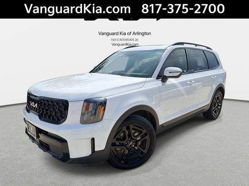 Glacial White Pearl 2024 Kia Telluride EX X-Line
