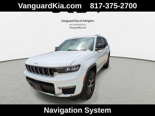 Bright White Clearcoat 2024 Jeep Grand Cherokee L Limited