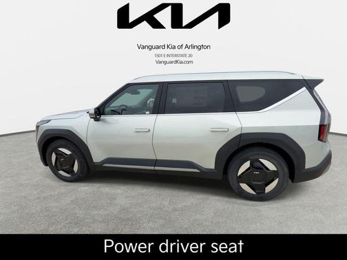 Ivory Silver 2026 Kia EV9 Wind