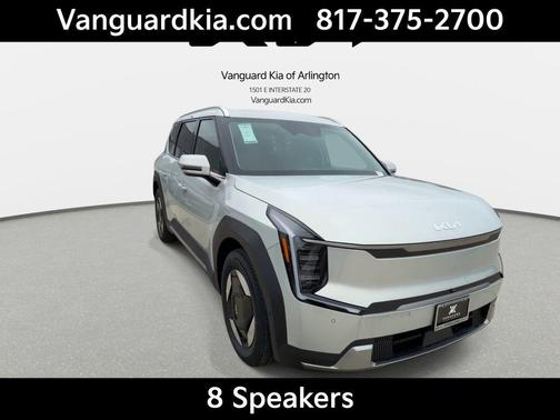 Ivory Silver 2026 Kia EV9 Wind