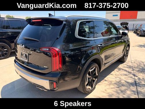 Ebony Black 2025 Kia Telluride S