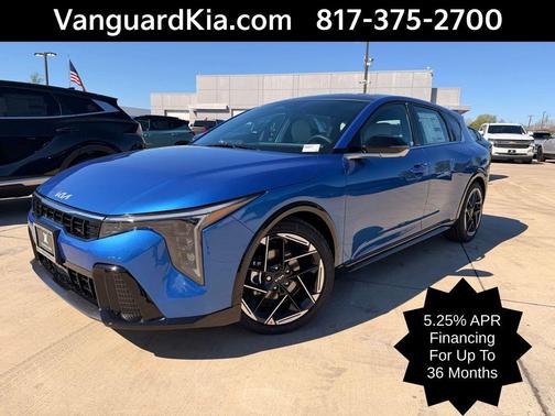 Wave Blue 2026 Kia K4 GT-Line