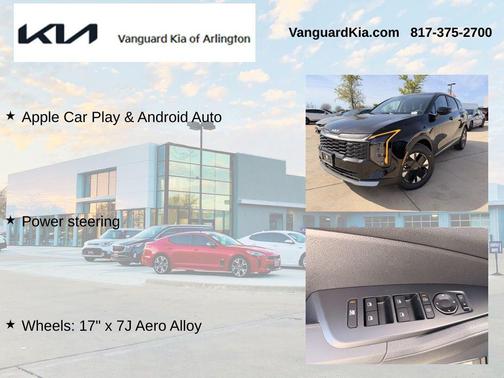 Fusion Black 2026 Kia Sportage Hybrid LX