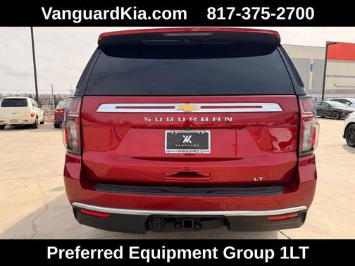 Radiant Red Tintcoat 2023 Chevrolet Suburban LT