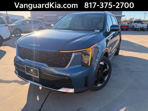 Mineral Blue 2026 Kia Sorento Plug-In Hybrid EX