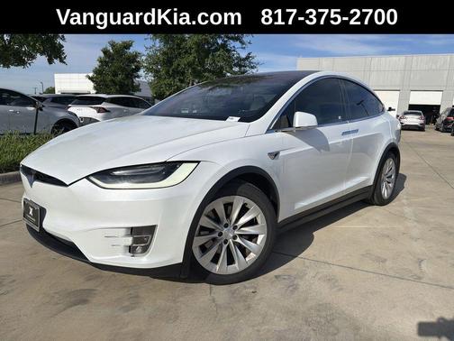 Pearl White Multi-Coat 2018 Tesla Model X 100D
