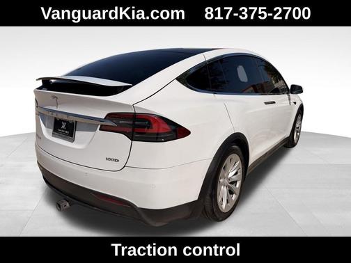 Pearl White Multi-Coat 2018 Tesla Model X 100D