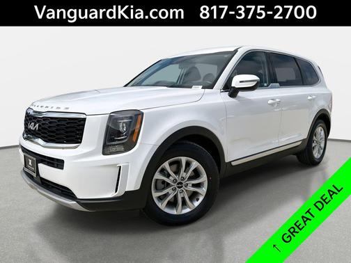 Glacial White Pearl 2022 Kia Telluride LX