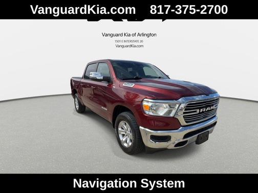 Delmonico Red Pearlcoat 2023 RAM 1500 Laramie