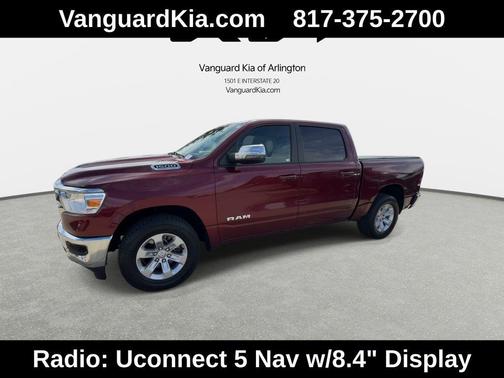 Delmonico Red Pearlcoat 2023 RAM 1500 Laramie