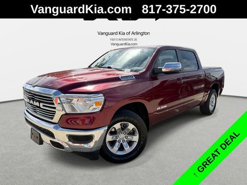 Delmonico Red Pearlcoat 2023 RAM 1500 Laramie