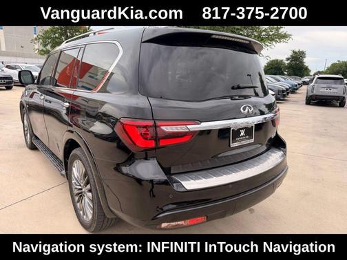 Black Obsidian 2019 INFINITI QX80 Luxe