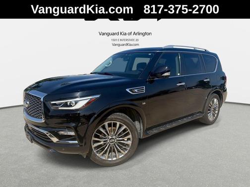 Black Obsidian 2019 INFINITI QX80 Luxe
