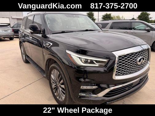 Black Obsidian 2019 INFINITI QX80 Luxe
