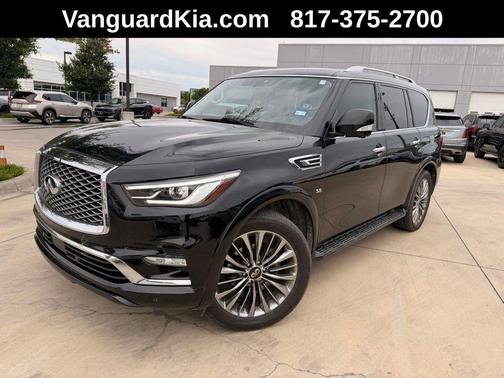 Black Obsidian 2019 INFINITI QX80 Luxe