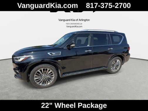 Black Obsidian 2019 INFINITI QX80 Luxe