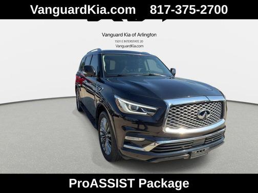 Black Obsidian 2019 INFINITI QX80 Luxe