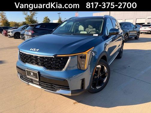 Mineral Blue 2026 Kia Sorento Plug-In Hybrid EX