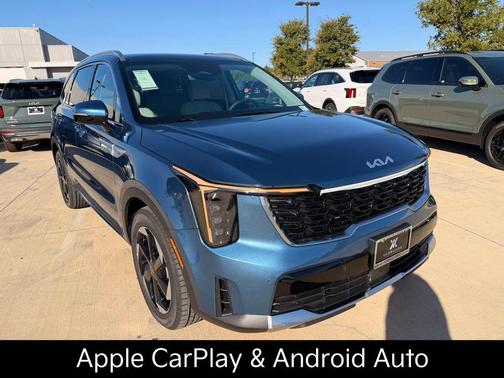 Mineral Blue 2026 Kia Sorento Plug-In Hybrid EX