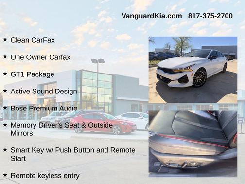 Glacial White Pearl 2024 Kia K5 GT