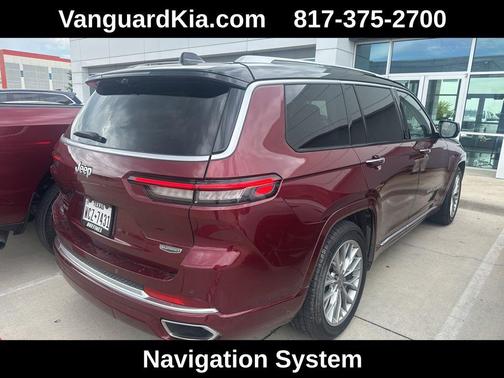 Velvet Red Pearlcoat 2022 Jeep Grand Cherokee L Summit