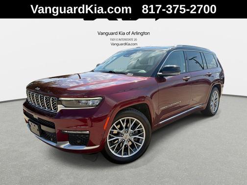 Velvet Red Pearlcoat 2022 Jeep Grand Cherokee L Summit