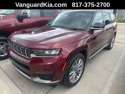 Velvet Red Pearlcoat 2022 Jeep Grand Cherokee L Summit