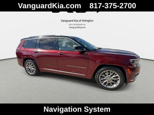 Velvet Red Pearlcoat 2022 Jeep Grand Cherokee L Summit