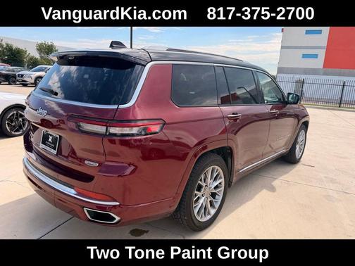 Velvet Red Pearlcoat 2022 Jeep Grand Cherokee L Summit