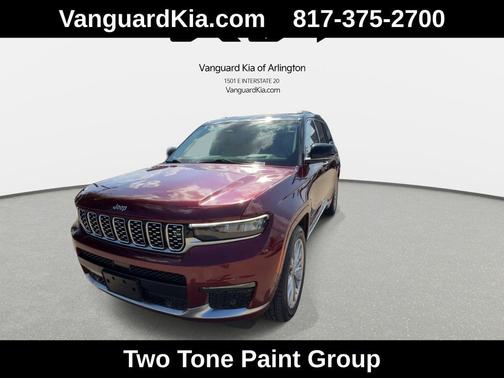 Velvet Red Pearlcoat 2022 Jeep Grand Cherokee L Summit