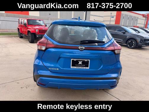 Electric Blue Metallic 2022 Nissan Kicks S