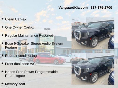 Midnight Blue Metallic 2023 GMC Yukon SLT