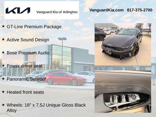 Aurora Black Pearl 2026 Kia K5 GT-Line FWD