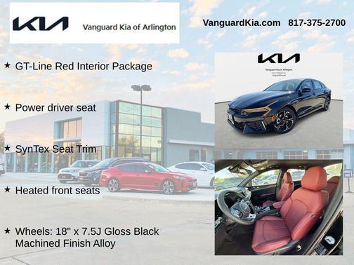 Aurora Black Pearl 2026 Kia K5 GT-Line FWD