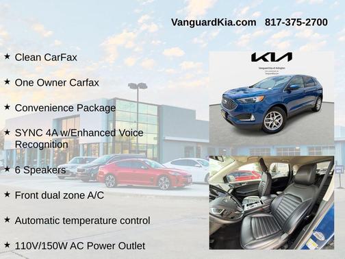 ATLAS BLUE 2024 Ford Edge SEL