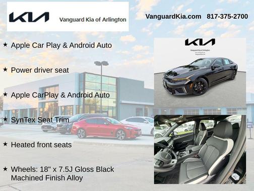 Aurora Black Pearl 2026 Kia K5 GT-Line FWD