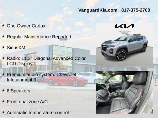 Sterling Gray Metallic 2025 Chevrolet Equinox FWD RS