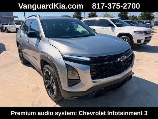 Sterling Gray Metallic 2025 Chevrolet Equinox FWD RS