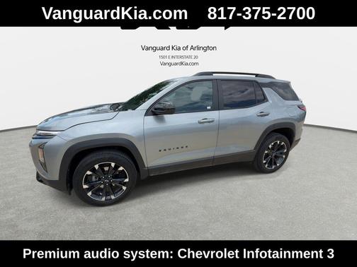 Sterling Gray Metallic 2025 Chevrolet Equinox FWD RS