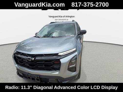 Sterling Gray Metallic 2025 Chevrolet Equinox FWD RS