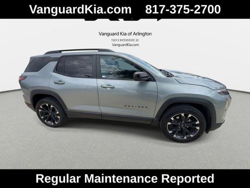 Sterling Gray Metallic 2025 Chevrolet Equinox FWD RS