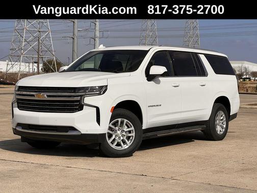 Summit White 2024 Chevrolet Suburban LT